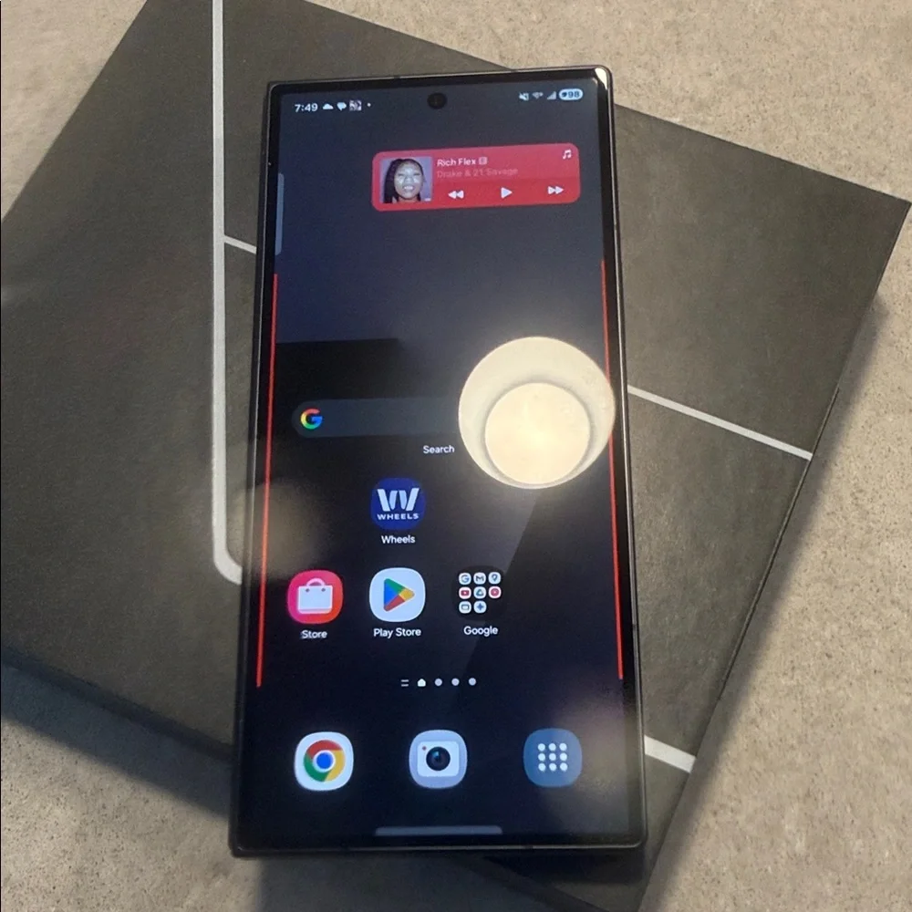 Samsung Galaxy Z Fold in Sleek Black